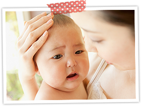 妊婦さんと赤ちゃんの写真