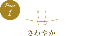 Point1 さわやか