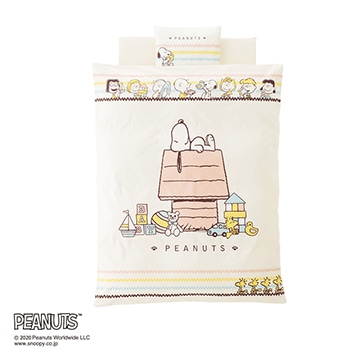【SNOOPY　スプリングキャンペーン】【のし・包装対応可】ピーナッツ ベビー組ふとん6点セット