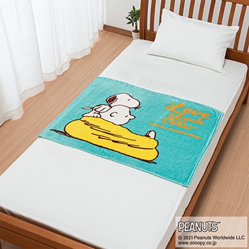 【母の日キャンペーン対象商品】【SNOOPY　スプリングキャンペーン】ピーナッツ ひざ掛け※在庫限り