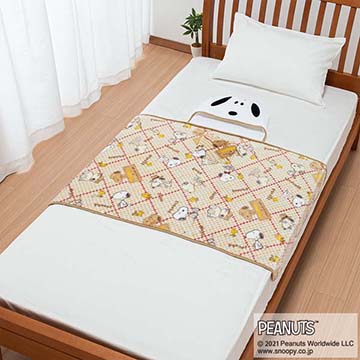 【SNOOPY　スプリングキャンペーン】ピーナッツ 5WAYブランケット