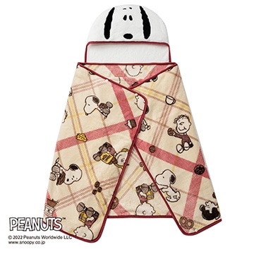 【母の日キャンペーン対象商品】【SNOOPY　スプリングキャンペーン】ピーナッツ 5WAYブランケット