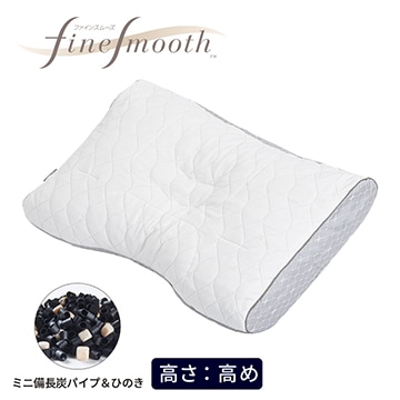 【まくらを贈ろうキャンペーン】【母の日キャンペーン対象商品】ファインクオリティプレミアム ミニ備長炭パイプ＆ひのき枕
