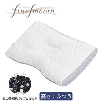 【まくらを贈ろうキャンペーン】【母の日キャンペーン対象商品】ファインクオリティプレミアム ミニ備長炭パイプ＆ひのき枕