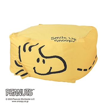 【母の日キャンペーン対象商品】【SNOOPY　スプリングキャンペーン】ピーナッツ ウッドストックビーズクッション