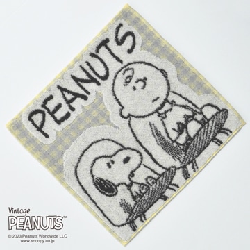 【SNOOPY　スプリングキャンペーン】ピーナッツ ミニタオル