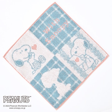 【母の日キャンペーン対象商品】【SNOOPY　スプリングキャンペーン】ピーナッツ ミニタオル（箱入り）