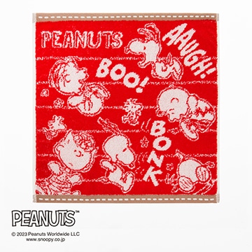 【SNOOPY　スプリングキャンペーン】ピーナッツ ウォッシュタオル