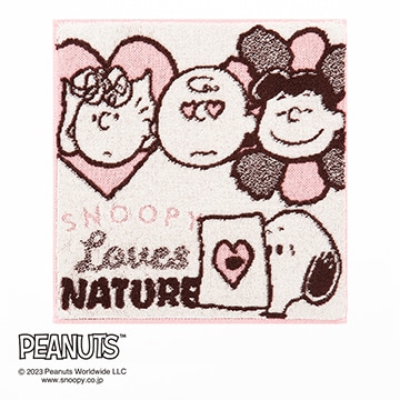 【SNOOPY　スプリングキャンペーン】ピーナッツ ミニタオル