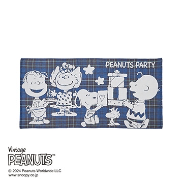 【SNOOPY　スプリングキャンペーン】ピーナッツ バスタオル
