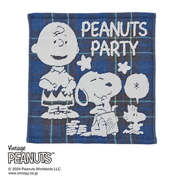【SNOOPY　スプリングキャンペーン】ピーナッツ ウォッシュタオル
