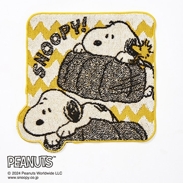 【SNOOPY　スプリングキャンペーン】ピーナッツ ミニタオル