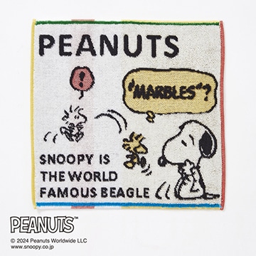 【SNOOPY　スプリングキャンペーン】ピーナッツ ミニタオル