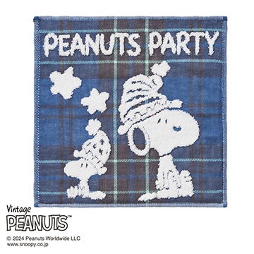 【SNOOPY　スプリングキャンペーン】ピーナッツ ミニタオル