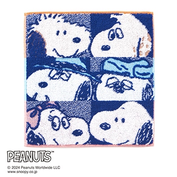 【SNOOPY　スプリングキャンペーン】ピーナッツ ミニタオル
