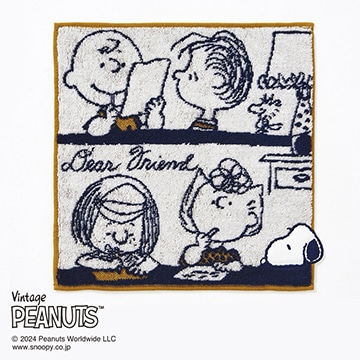 【SNOOPY　スプリングキャンペーン】ピーナッツ ミニタオル