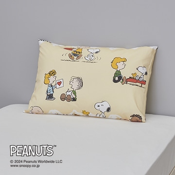 【母の日キャンペーン対象商品】【SNOOPY　スプリングキャンペーン】ピーナッツ ピローケース