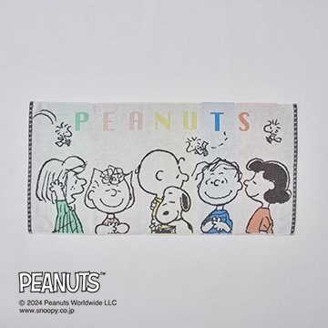 【SNOOPY　スプリングキャンペーン】ピーナッツ バスタオル