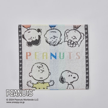 【SNOOPY　スプリングキャンペーン】ピーナッツ ウォッシュタオル