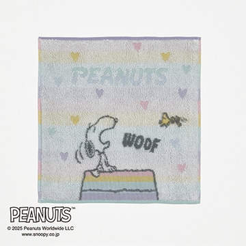 ピーナッツ ミニタオル【クリスマスキャンペーン】【SNOOPYウィンターキャンペーン】