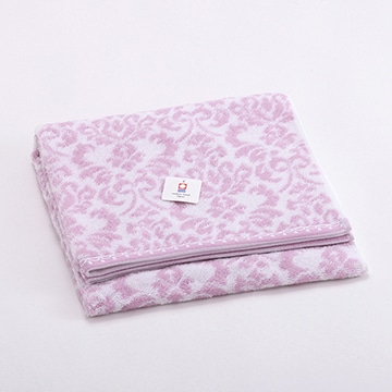 ダマスク柄 バスタオル(今治)