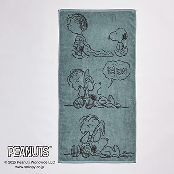 【SNOOPY　スプリングキャンペーン】ピーナッツ バスタオル