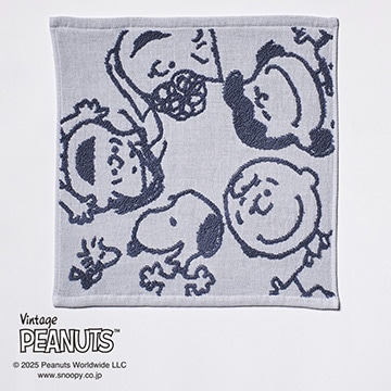 【SNOOPY　スプリングキャンペーン】ピーナッツ ウォッシュタオル