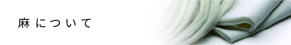 麻について