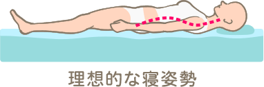 理想的な寝姿勢