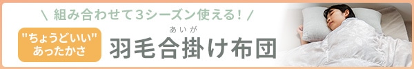 羽毛合掛け布団