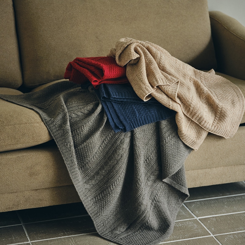 イトリエ ひざ掛け