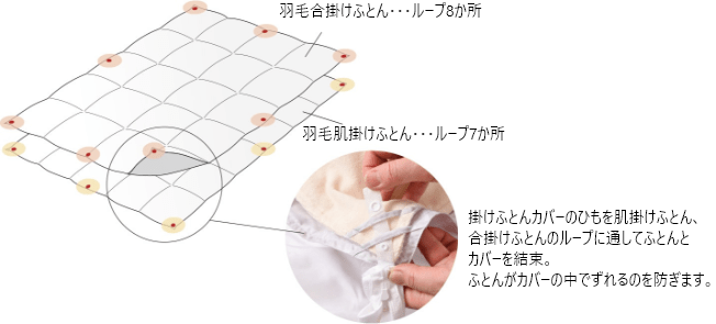 2枚合わせでお使いいただけます