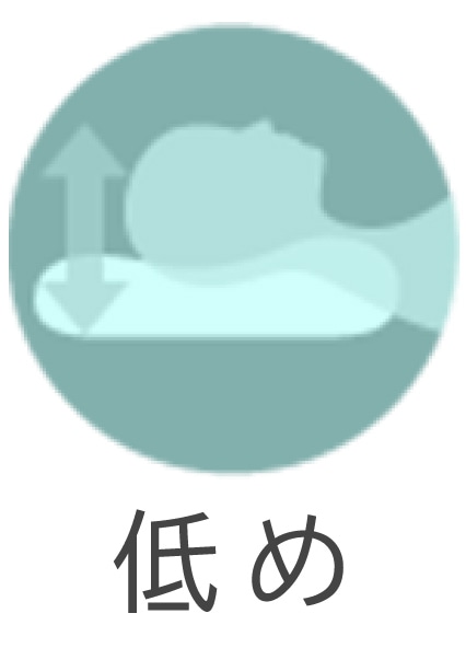 低め