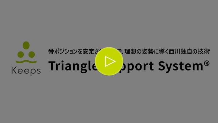 Keepsクッション機能効果