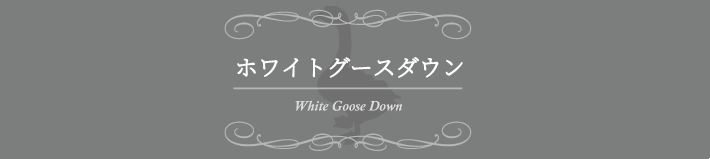 ホワイトグースダウン
